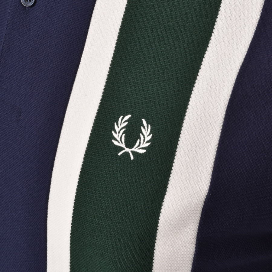 Alternative Image for ProductFred Perry Short Sleeve Polo T Shirt Blue3
